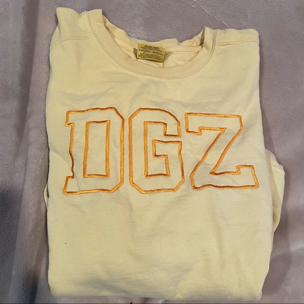DGZ Delta Gamma Zeta crew neck sweatshirt